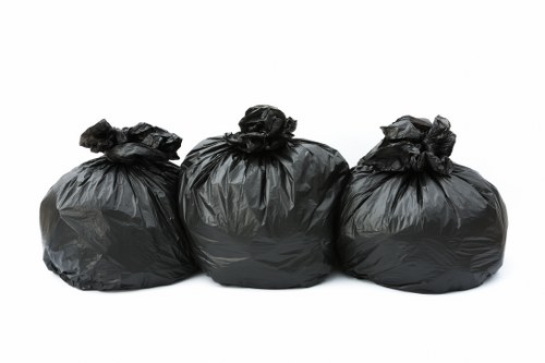 Variety of household items being cleared